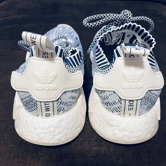 Mint Condition Adidas NMD Runner PK Glitch Camo Black White Nomad 6 Men 7 womens - Picture 4 of 9
